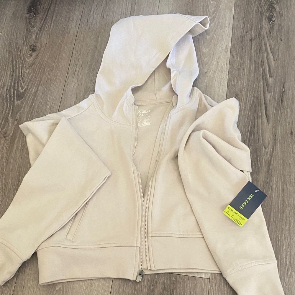 Girls Tek Gear Cropped Hoodie